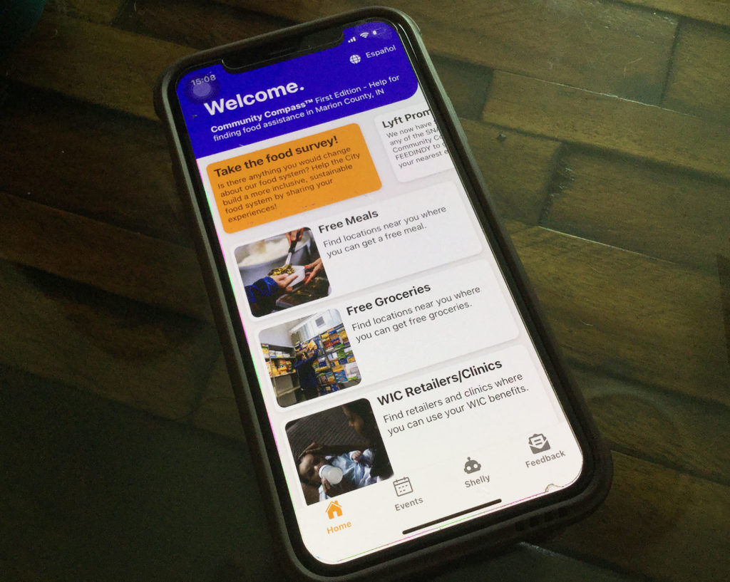 App helping food-insecure Hoosiers expands to website